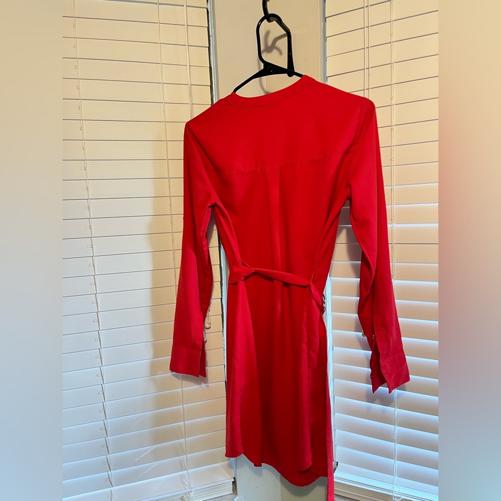 Express Red Dress - Picture 2 of 8